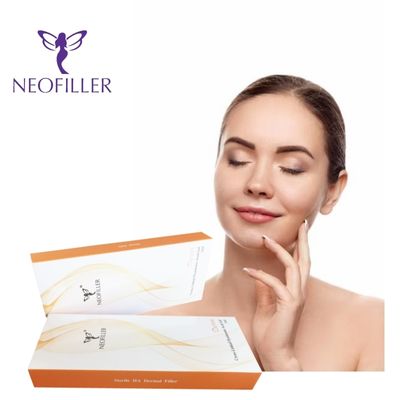 Preenchimento dérmico de ácido hialurônico certificado pela CE 10ml 20ml Gel injetável para tratamento de aprimoramento de contorno corporal facial