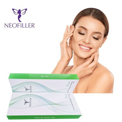 Preenchimento dérmico de ácido hialurônico certificado pela CE 10ml 20ml Gel injetável para tratamento de aprimoramento de contorno corporal facial
