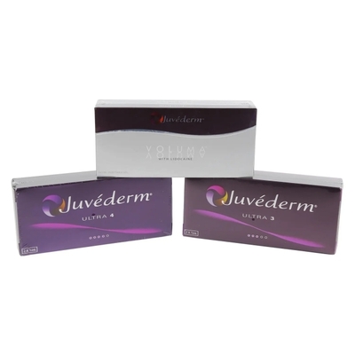 Preenchimento dérmico de ácido hialurônico anti-idade 2*1ml Juvederm Ultra3 Ultra4 e Voluma