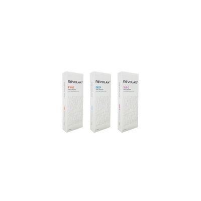 Ácido hialurónico Revolax Preenchimento Dermológico Preenchimento Redutor de rugas Solução ideal para tratamentos de rejuvenescimento facial e pele suave e jovem
