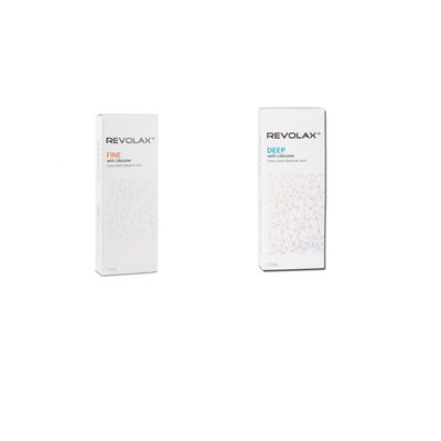Preenchedor Dérmico Reticulado Revolax Preenchedor Dérmico Fórmula Injetável Fine Deep Sub-Q para Redução de Linhas Faciais e Restauração de Volume