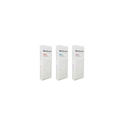 Experimente 6-12 meses de pele jovem com preenchimento dérmico Revolax e ácido hialurônico