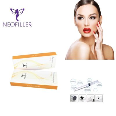 Gel injetável de enchimento dérmico de ácido hialurônico de ligação cruzada, solução de rejuvenescimento facial de aparência natural renovada