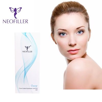 Neofiller Cruzado 2 ml Ácido Hialurónico Preenchimento Dermológico Linha Profunda Conto do Nariz Gel Injetável Melhoria Facial