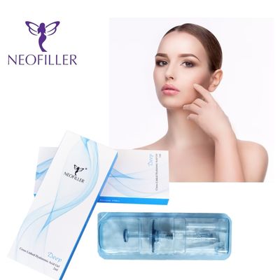 Neofiller Cruzado 2 ml Ácido Hialurónico Preenchimento Dermológico Linha Profunda Conto do Nariz Gel Injetável Melhoria Facial