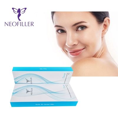 Neofiller Facial Hyaluronic Acid Dermal Filler Gel Injetável Lábios Nariz Bochecha Solução de Rejuvenescimento Médico