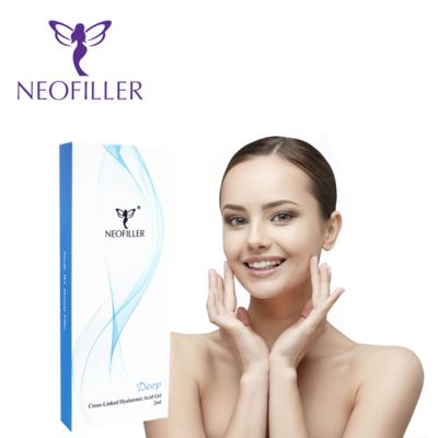 Rejuvenescimento facial eficaz seguro das injeções hipodérmicas do enchimento dérmico do ácido hialurónico da longevidade de 9-12 meses