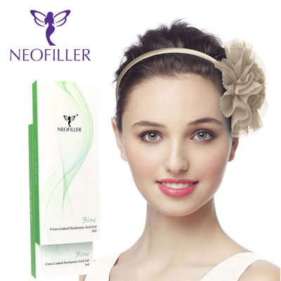 gel injetável do enchimento cutâneo do ácido hialurónico 5ml realce facial do rejuvenescimento da longevidade de 9-12 meses