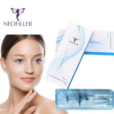 Neofiller Filler dérmico de ácido hialurónico profundo com 24 mg/ml Concentração durante 9-12 meses Longevidade através de injecção hipodérmica