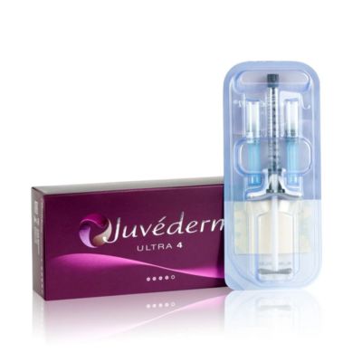 Preenchimento dérmico Juvederm Gel injetável de ácido hialurônico reticulado, restauração de volume de longa duração