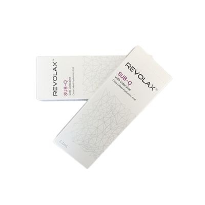 Revolax Preenchimento dérmico com ácido hialurónico para resultados de aparência natural e 2 anos de vida útil com duração de 6-12 meses