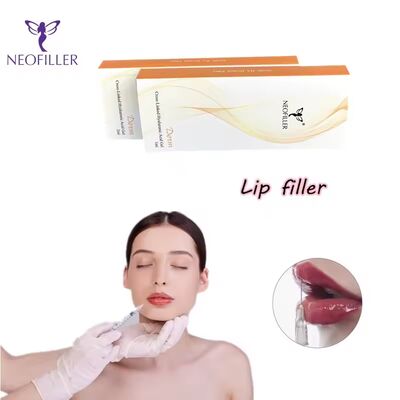 Neofiller Youthful Glow Hyaluronic Acid Dermal Filler com 24 mg/ ml Concentração durante 9-12 meses Longevidade através de injecção hipodérmica