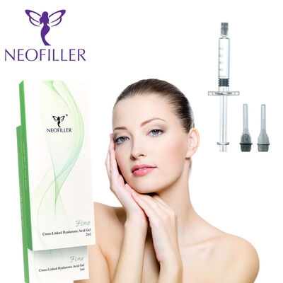24 mgml Hyaluronic Acid Filler Filler Dermal para Rejuvenescimento Facial, Redução de Rugas e Soluções de Hidratação da Pele