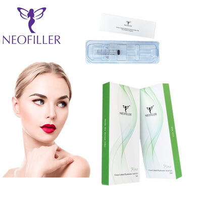 24mg-ml ácido hialurônico preenchimento dérmico gel injetável redução de rugas faciais 9-12 meses longevidade armazenamento de temperatura ambiente