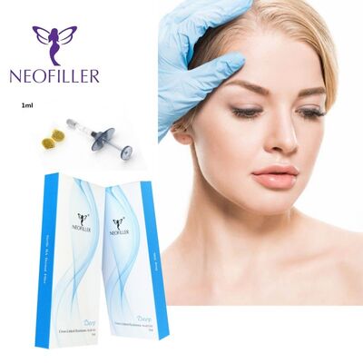 Gel injetável transparente do enchimento dérmico do ácido hialurônico de Neofiller 24mg-ml realce da longevidade de 9-12 meses
