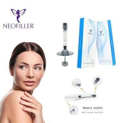 Neofiller 24 mg- ml Ácido hialurónico Preenchimento dérmico Seringa estéril Gel injetável Aumentador da injecção facial