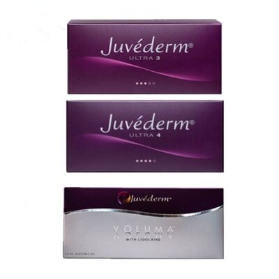 juvederm Hyaluronic Acid Dermal Filler para Rejuvenescimento da Pele e Tratamento Antienvelhecimento