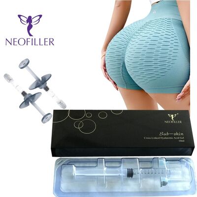 Neofiller 24mg-ml Ácido hialurónico Preenchimento Dermológico Gel Injetável Transparente 9-12 Meses Longevidade Rejuvenescimento Facial