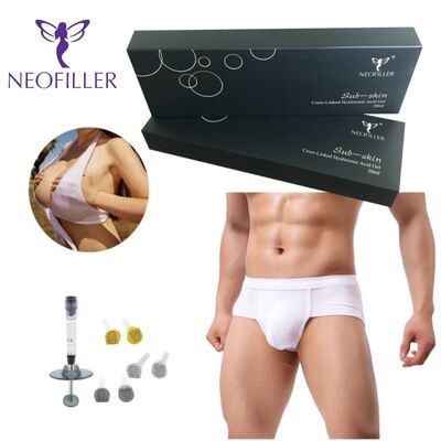 Neofiller Hyaluronic Acid Dermal Filler com concentração de 24 mg/ml durante 9-12 meses Longevidade e cor transparente
