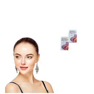 100U/frasco Injeção Antirrugas com Formulação em Pó para Redução Clínica de Rugas de Origem Americana