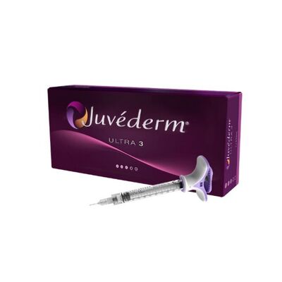 Plumping Juvederm Preenchimento dérmico Ácido hialurónico Gel injetável Aumento do volume facial