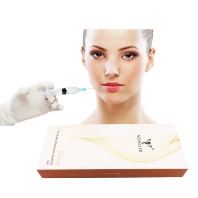Gel injetável de preenchimento dérmico de ácido hialurônico Neofiller 24mg-ml, aumento de injeção hipodérmica de longevidade de 9 a 12 meses