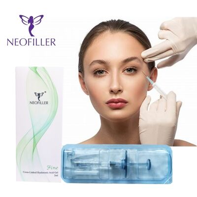 Gel injetável de preenchimento dérmico de ácido hialurônico Neofiller 24mg-ml, aumento de injeção hipodérmica de longevidade de 9 a 12 meses