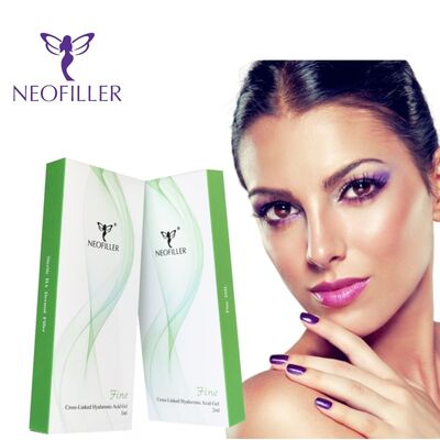 24 mg- ml Ácido Hialurónico Preenchimento Dermológico 10 ml Gel Injetável Aumento do Tecido Molido Melhoria da Elasticidade da Pele