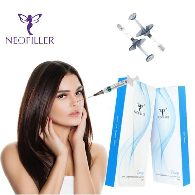 24 mg- ml Ácido hialurónico Preenchimento dérmico 1 ml Injecção hipodérmica Gel injetável para redução de rugas e contornos faciais