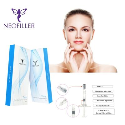 24 mg- ml Ácido hialurónico Preenchimento dérmico 1 ml Injecção hipodérmica Gel injetável para redução de rugas e contornos faciais