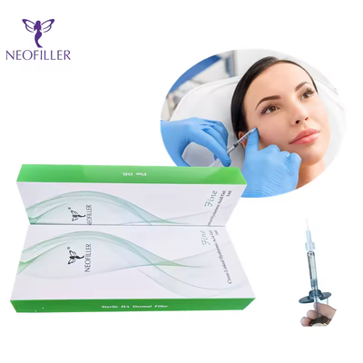 Facial Rejuvenation Facial Filler with Cross Linked Hyaluronic Acid Supports Natural Skin Regeneration