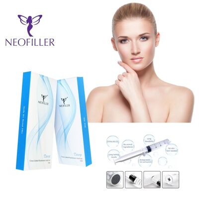 9-12 meses de longevidade 24mg-ml ácido hialurônico preenchimento dérmico gel injetável rejuvenescimento facial restauração de volume
