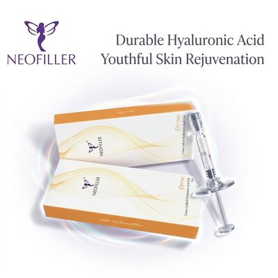 Neofiller Ácido Hialurónico Cruzado Preenchimento Dermológico Gel Injetável Formulário de Rejuvenescimento Facial