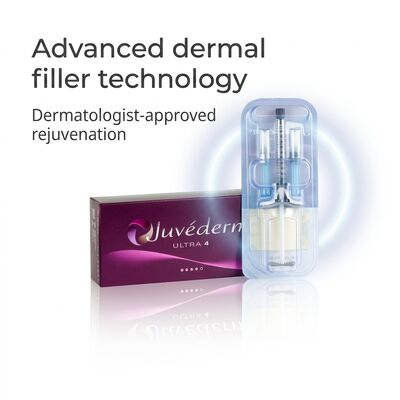 Ácido hialurónico Juvederm Enchimento Dermológico Adequado para várias áreas faciais e requer condições de armazenamento Evitar congelamento