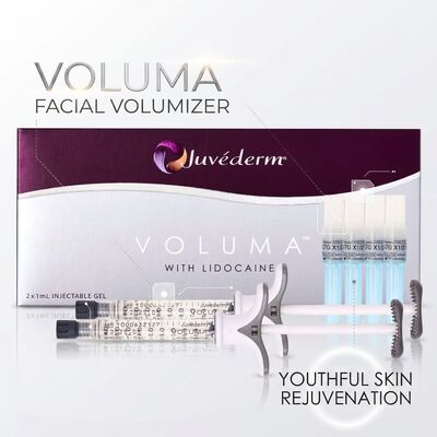 Gel Juvederm Dermal Filler produto anti-rugas projetado para suavizar rugas e melhorar os contornos faciais para profissionais
