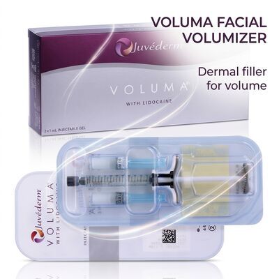 Gel Juvederm Dermal Filler produto anti-rugas projetado para suavizar rugas e melhorar os contornos faciais para profissionais