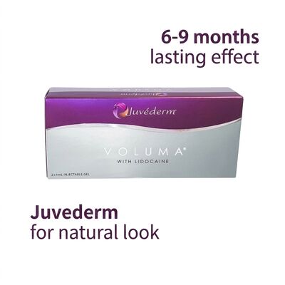Condições de armazenamento à temperatura ambiente Juvederm Dermal Filler Injeção hipodérmica DHL UPS FEDEX Envio para cosméticos médicos