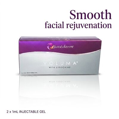 Segurança Juvederm Ultra Plus Filler 1 ml 2 Seringes Gel Injetável de Ácido Hialurónico para contornos faciais e redução de rugas