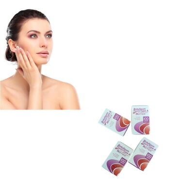 Formulação em pó Anti-rugas Fórmula para cuidados da pele do rosto e do corpo, proporcionando redução visível de rugas