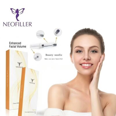 Neofiller 2 anos de validade Ácido hialurónico Preenchimento dérmico Gel injetável fácil de operar Melhoria do contorno facial