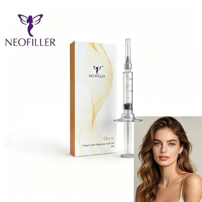 Preenchimento dérmico de ácido hialurônico injetável, anti-envelhecimento, redução de rugas, fórmula concentrada de ha, rejuvenescimento da pele facial