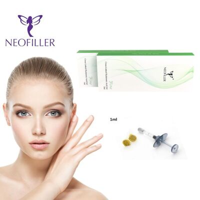 1ml ácido hialurônico preenchimento dérmico gel injetável bochecha queixo nariz contorno escultura solução segura de alta concentração