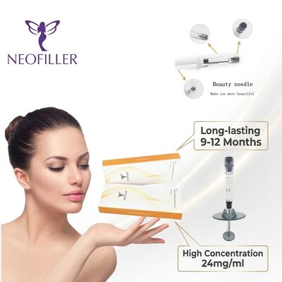 Neofiller Cross-Linked Ácido Hialurônico Preenchimento Dérmico Gel Injetável Queixo Lip Fillers Melhoramento de Volume Facial