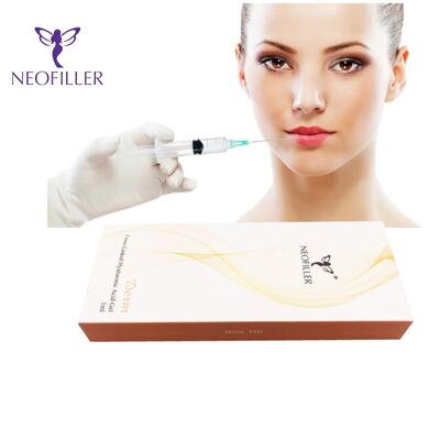 6-8 meses Duração prolongada Ácido hialurónico Preenchimento dérmico Biocompativel Gel injetável 1 ml Seringa Rejuvenescimento facial