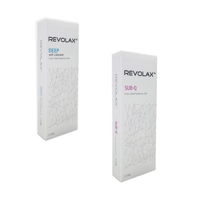 Revolax Fine Deep Sub Q Injectable Hyaluronic Acid Dermal Filler para lábios
