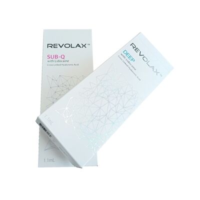 Revolax Fine Deep Sub Q Injectable Hyaluronic Acid Dermal Filler para lábios