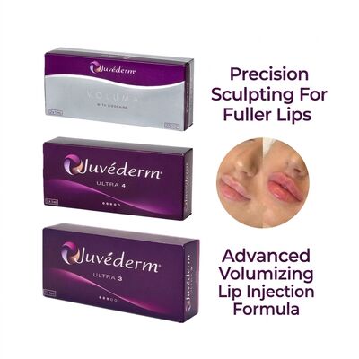 Volume da Seringa 2 1 ml por Caixa Juvederm Voluma Filler Segurança Contouring Facial Injetável Filler Dermico para aumento de volume