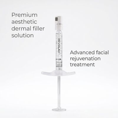 Solução injetável segura de ácido hialurônico Revolax Dermal Filler para redução de rugas no contorno facial e hidratação da pele