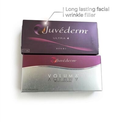 Volume da seringa 1ml seringa Juvederm Dermal Filler Oferecendo Segurança Duração 9 a 12 Meses Ideal para Rejuvenescimento da Pele