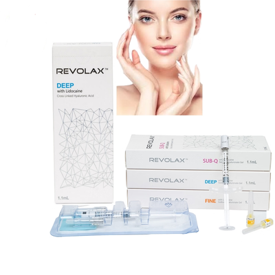 Gel suave e elásticoConstância de gel Revolax Dermal Filler Feito fundo sub-Q Injetável Gel de armazenamento a 2-25°C Ideal para restauração do volume facial
